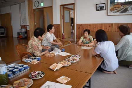 お話する様子